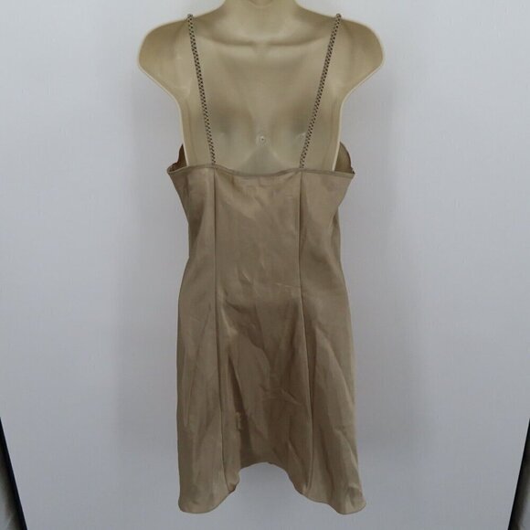 Erika Taylor Womens Small Beige Scallop Braided Embroidered Flower Nightgown VTG - Picture 5 of 9